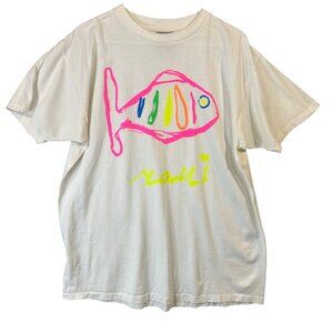 Native Original Maui Neon Color T-Shirt Size XL GUC Vintage Delta Tag USA Made